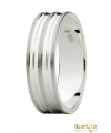 Alianza de boda otras formas, Matizada-Brillo