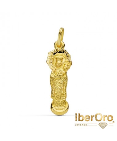 Silueta Virgen de la Almudena 28 X 9 mm