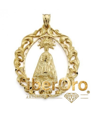 Medalla Virgen de la Asuncón 43 X 35mm