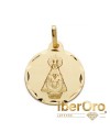 Medalla Virgen de Tiscar 18 mm