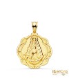 Medalla Virgen del Rocio Pandereta 26 X 24 mm