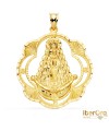 Medalla Virgen del Rocio Pandereta 38 X 34 mm