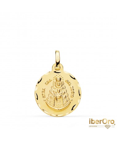 Medalla Virgen del Rocio 18mm