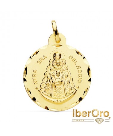 Medalla Virgen del Rocio 24mm