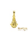 Virgen del Rocio Silueta 15 X 10 mm