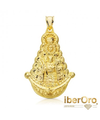 Virgen del Rocio Silueta 40 X 25 mm
