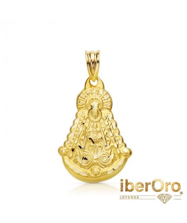 Virgen del Rocio Silueta 35 X 25 mm Tallada