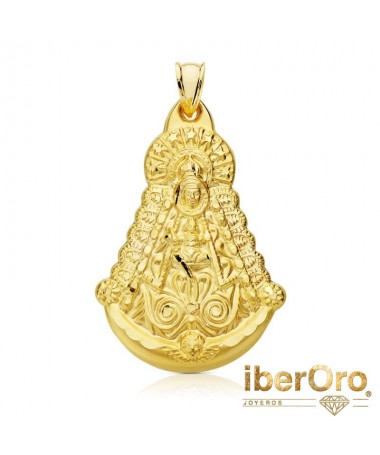 Virgen del Rocio Silueta 40 X 30 mm