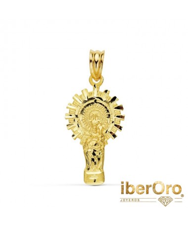 Virgen Pilar Silueta 28 X 15 mm