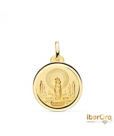 Medalla Virgen del Pilar 20 mm