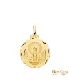Medalla Virgen del Pilar 18mm
