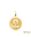 Medalla Virgen Pilar En Brillo 20 mm