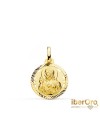 Medalla Corazon de Jesús Hélice Calada 16 mm
