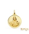 Medalla Virgen del Carmen Bisel 22 mm