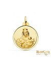 Medalla Virgen del Carmen Bisel 24 mm