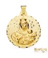 Medalla Virgen del Carmen Tallada 42 mm