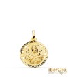 Medalla Virgen del Carmen Calada Helice 18mm