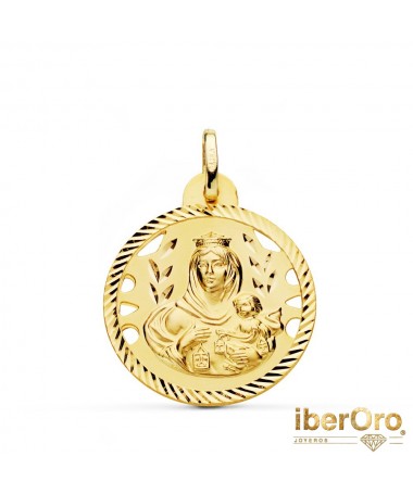 Medalla Virgen del Carmen Calada Hélice 24 mm