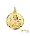 Medalla Virgen del Carmen Calada Hélice 28 mm