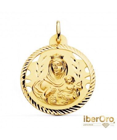 Medalla Virgen del Carmen Calada Hélice 30 mm