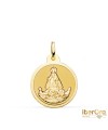 Medalla Virgen de la Caridad del Cobre Balsa Brillo 20 mm