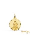 Medalla Virgen Inmaculada Tallada 18 mm