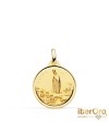 Medalla Virgen de Fátima Bisel 18 mm
