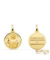 Medalla San Judas Tadeo Talla Bisel 16 mm