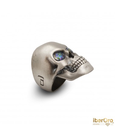 Anillo de plata Raive Skull SKS 115
