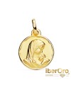 Medalla Madre Amor Maternal 18mm 2,25 Grs
