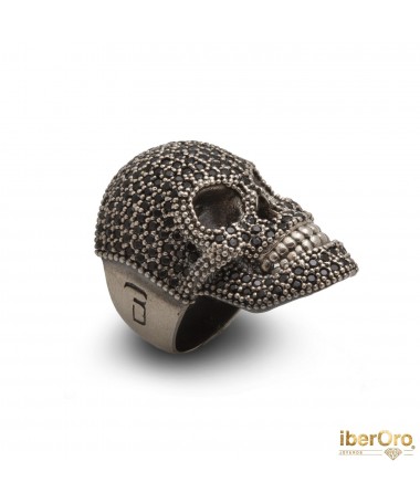 Anillo de plata Raive Skull SKS 116