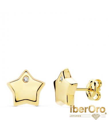 Pendientes Estrella Circonitas